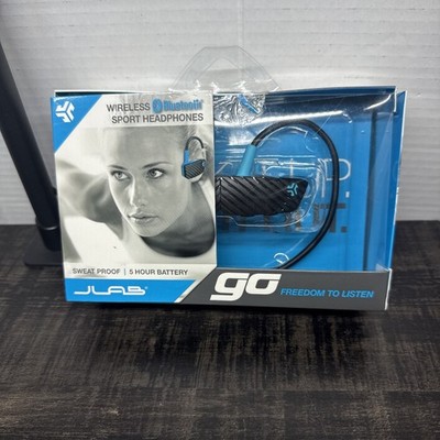 JLab Audio GO Bluetooth Wireless Headphones For Gym, Running, Hiking