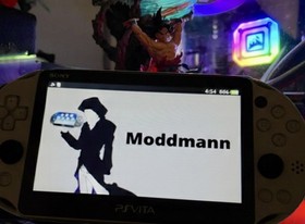 Sony PS Vita 2000 Black Mod Rank A CHARGER INCLUDED