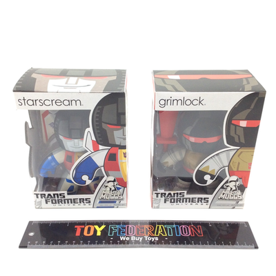 Hasbro Transformers Universe Mighty Muggs Series 2 - Figura In Vinile Starscream - 6
