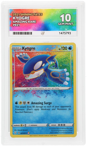 Kyogre graded ACE 10 for sale on eBay