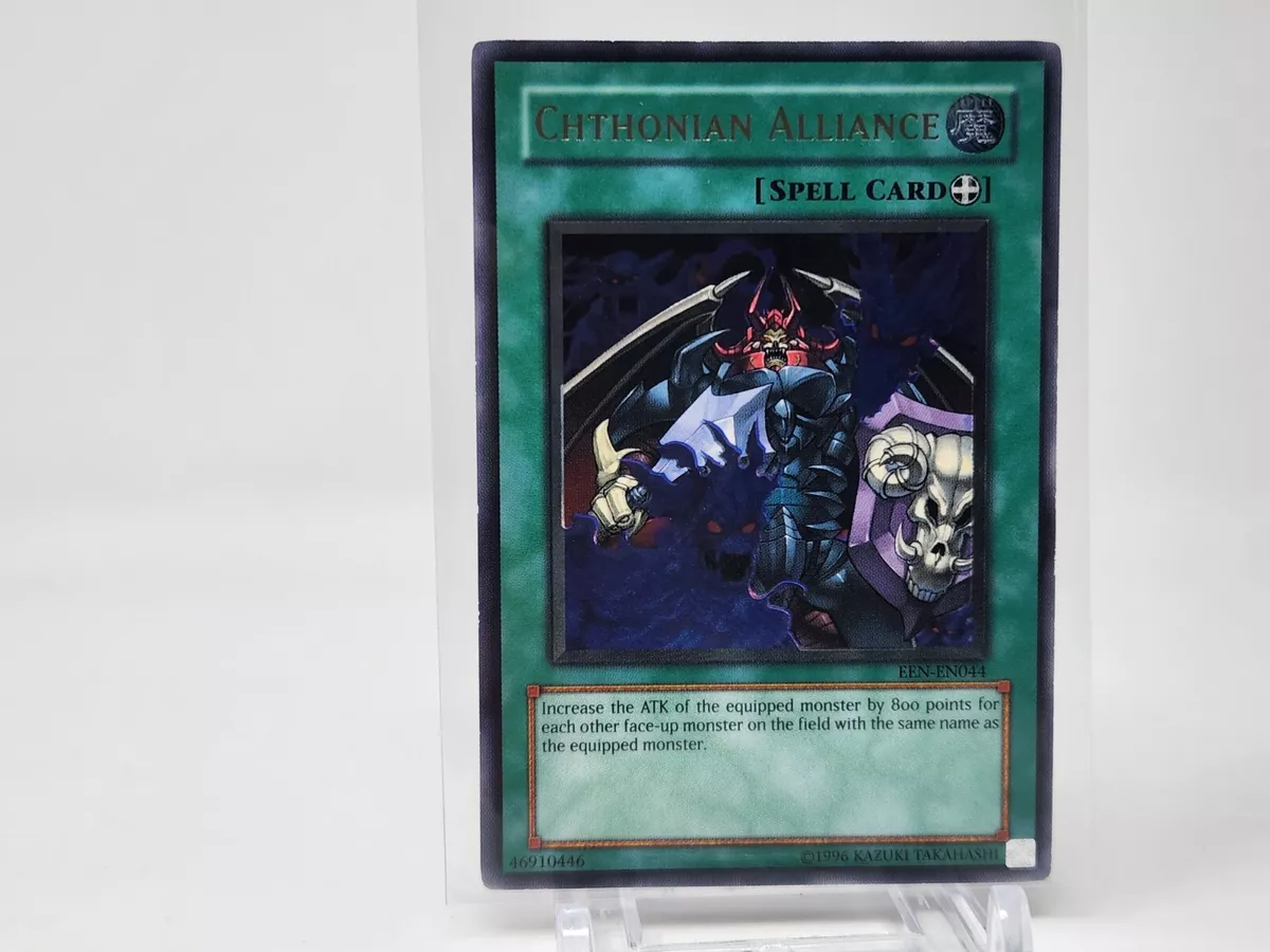 Yu-Gi-Oh Chthonian Alliance EEN-EN044 Ultimate Rare Unlimited LP