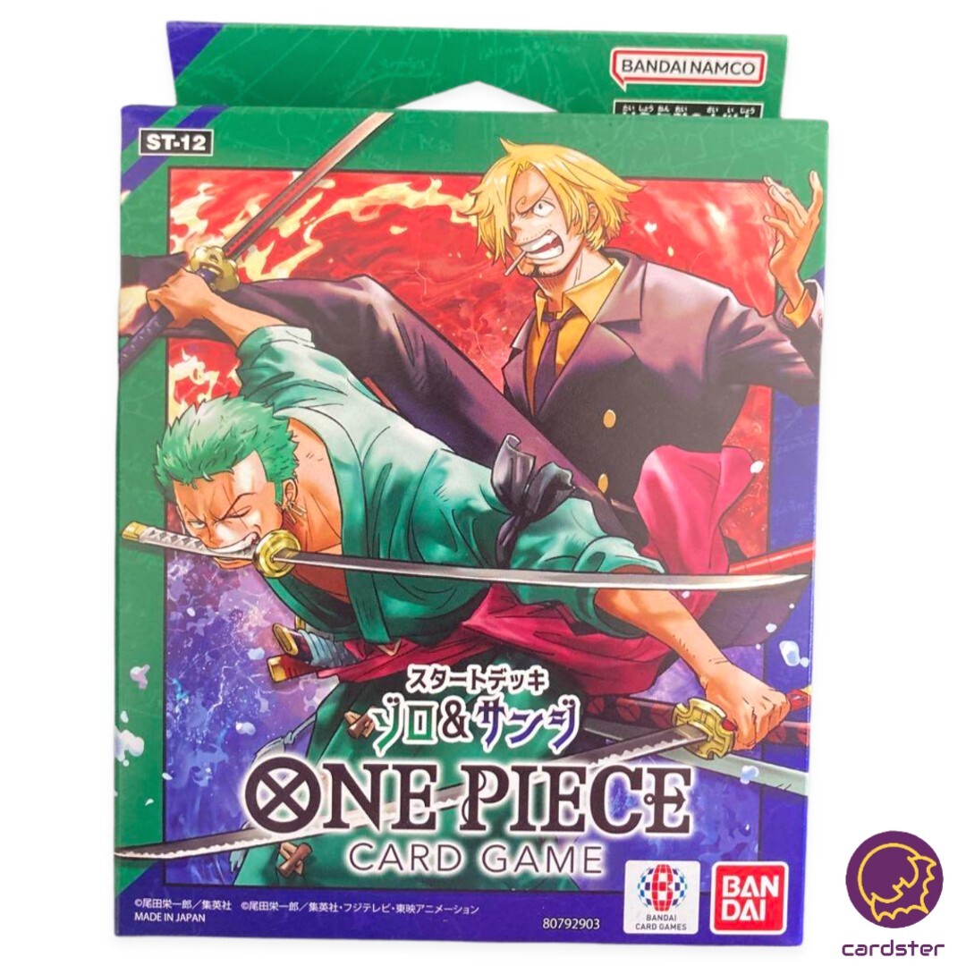 pop ゾロ　サンジ Start Deck Zoro Sanji ST-12 Japanese One Piece Card | eBay
