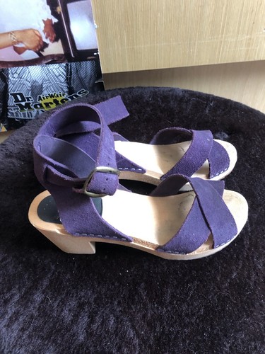 Funkis Strappy Purple Sandal Size 37 - Picture 3 of 5