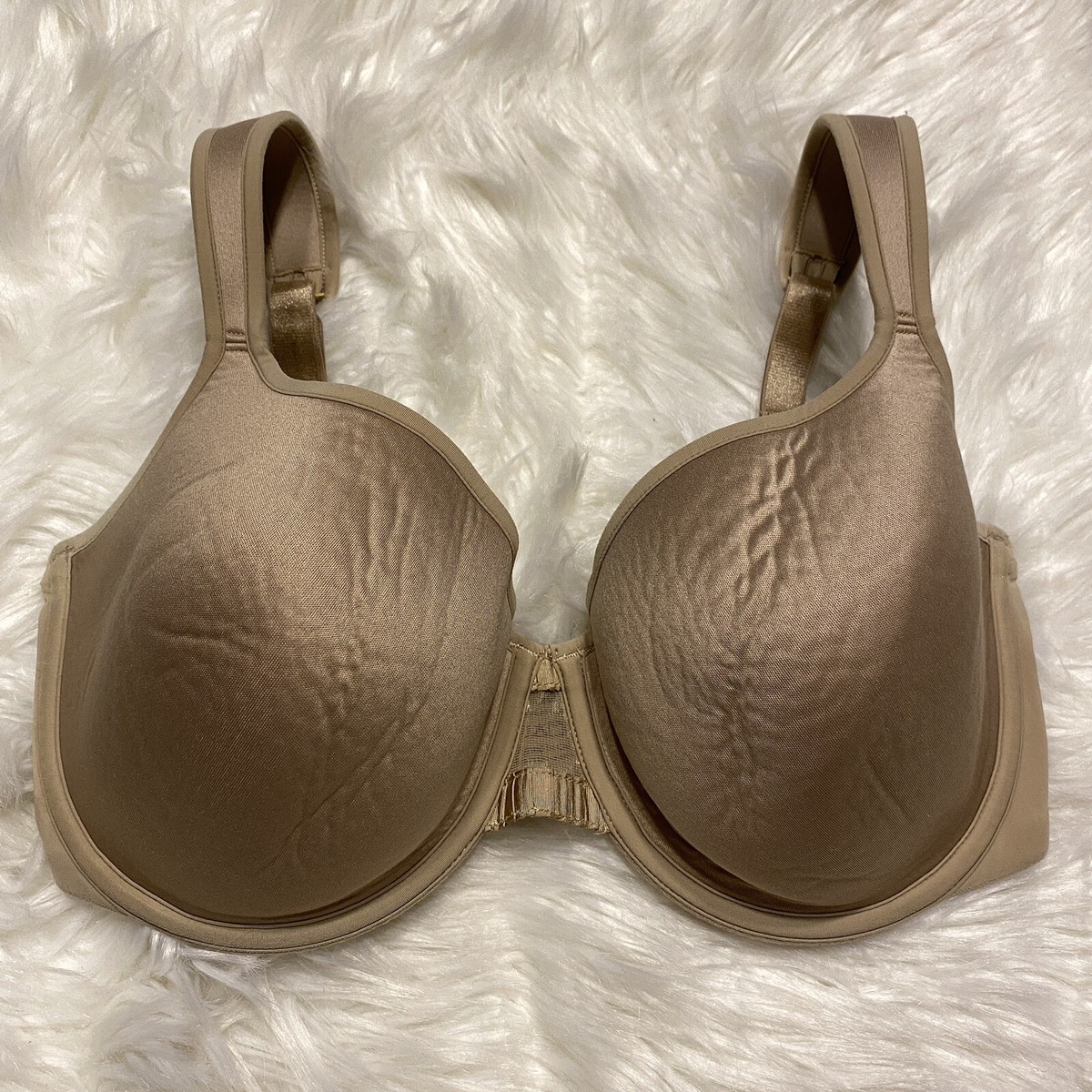 Third Love 32F Bra Tan 24/7 Memory Foam Full Coverage Underwire