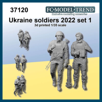 FC Model Trend 1/35 Ukraine Soldiers 2022 Set #1
