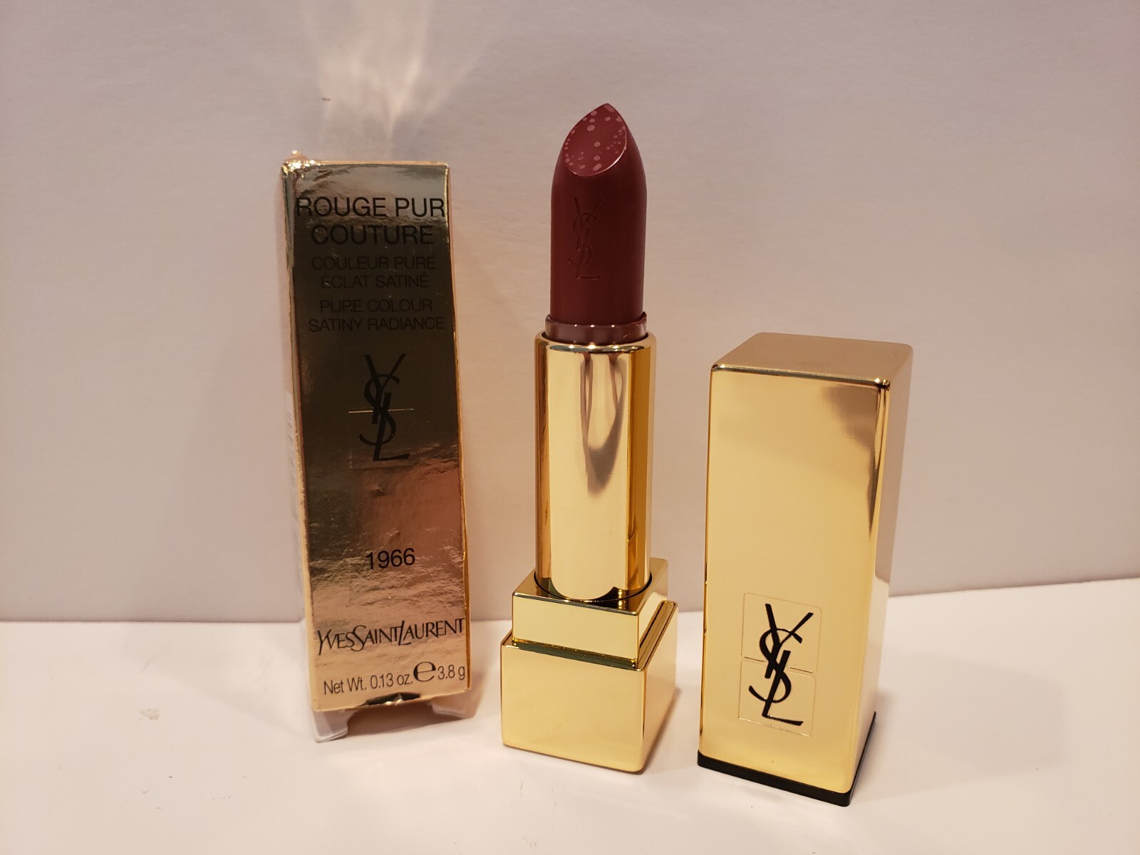 Yves Saint Laurent Rouge Pur Couture Lipstick 1966 Rouge Libre 0.13 Oz