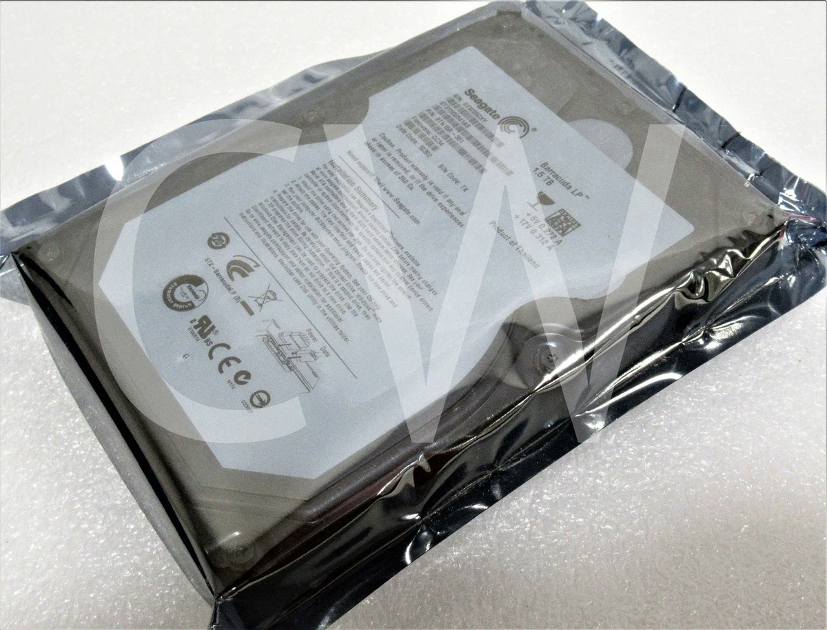 Seagate BARRACUDA ST31500541AS 1.5TB 5900RPM 3Gbps 3.5