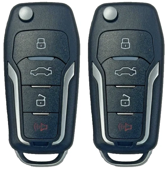 2 Para Seleccionar Ford Lincoln Mercury Switchblade Abatible Chip Llave 4 Botones Control Remoto H75 Foto 2 de 4
