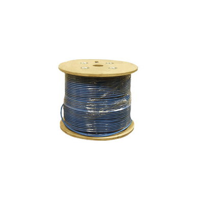 1000' CAT6A STP/UTP Solid Bulk Cable 650MHz 23AWG RJ45 Network Bare Coper CMR UL