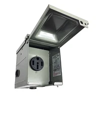 Intertec 50A RV Power Outlet Box 125/250V Electrical Outdoor Receptacle TT-30R