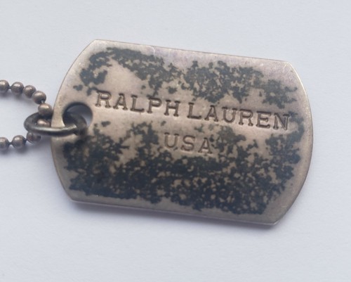 Ralph Lauren USA Dog Tag Pendant 29 