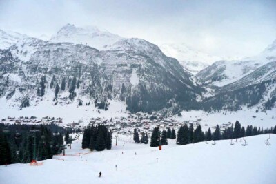 Lech am Arlberg Vorarlberg Österreichische Alpen Österreich Berg Foto Bild