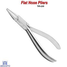 Orthodontic Flat Nose Plier Dental Arch Wire Bending Loop Forming Dentist Pliers