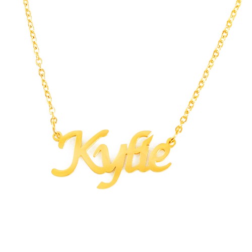 KYLIE Name Necklace Personalised Custom 