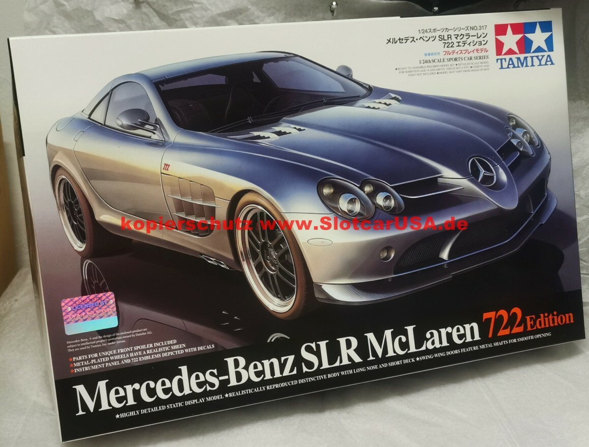Tamiya 24317 1/24 Model Kit Mercedes Benz SLR McLaren 722 | eBay