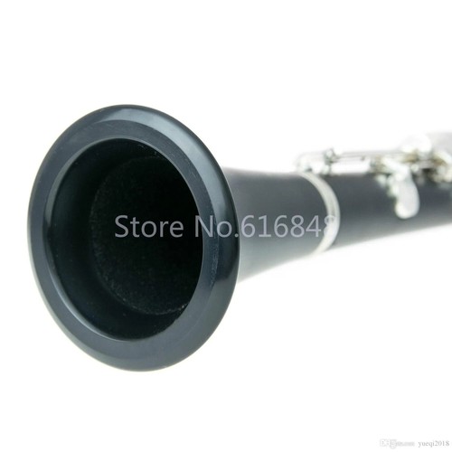 Crampon Prodige Bb Clarinet 17 keys Bakelite Silver Plated Key B-Flat With Case - Picture 4 of 8