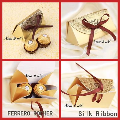 100 Ferrero Rocher Favour Boxes With 