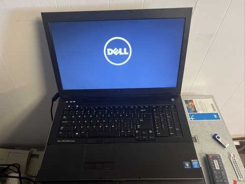 Dell Precision M6800 Core i7-4600M 2.9 GHz 8 GB 128 GB SSD NO OS, AC ADAPTER