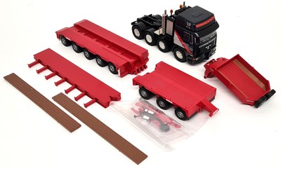 Conrad 1/50 Nooteboom Euro Lowbed Trailer + MAN Tractor Diecast