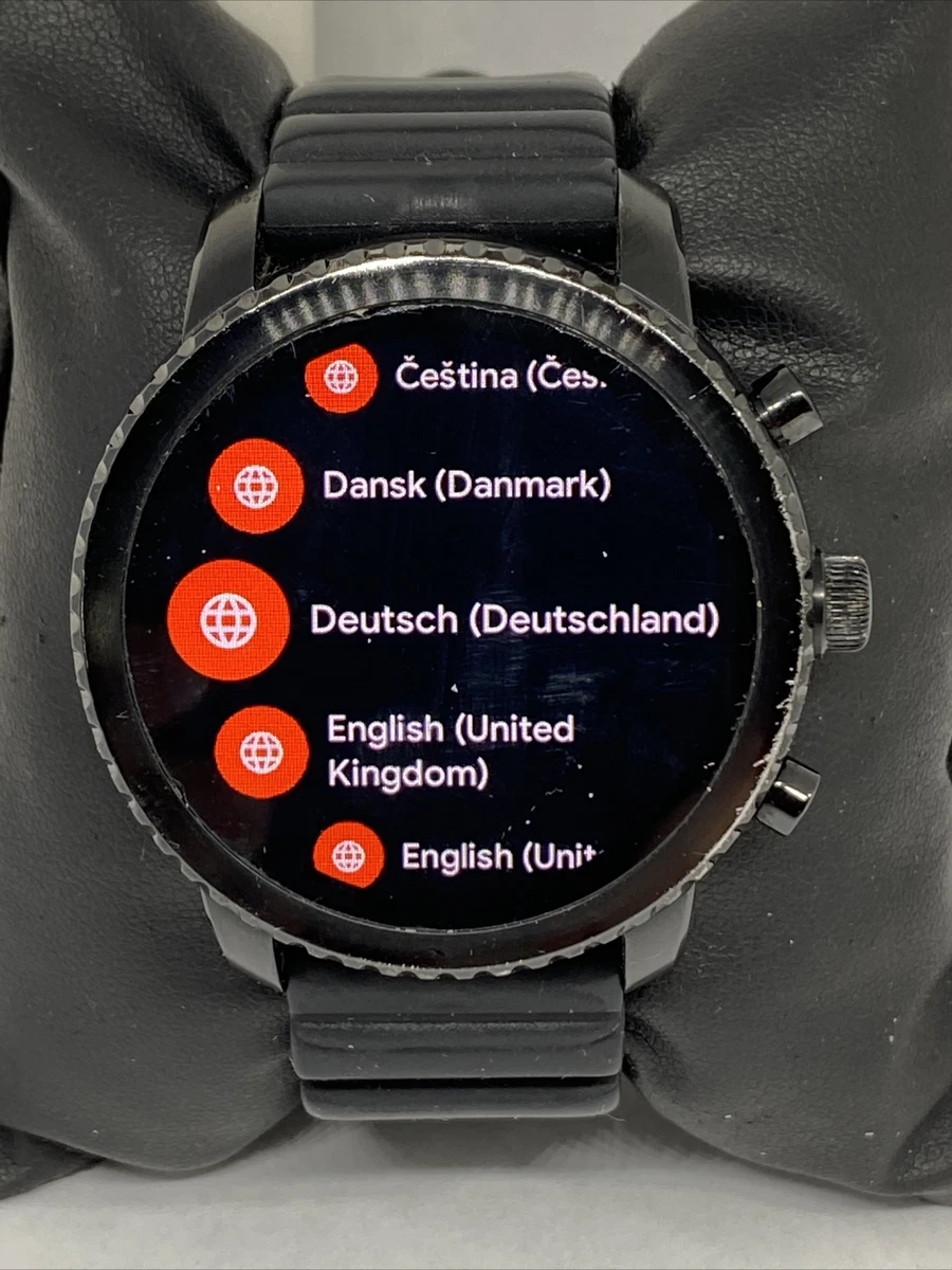 Fossil top smartwatch ftw4005