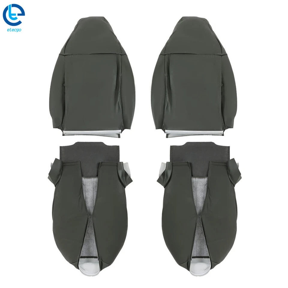 Темно-серый чехол на сиденье водителя и пассажира для Chevy Express 1500 2500 Van 2003-2014 годов выпуска - Изображение 4 из 4