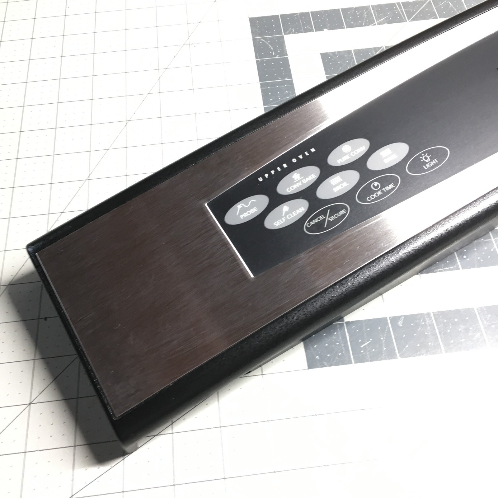 Dacor 27" Double Oven Control Panel Membrane Switch 13378 13378S 62648B - DAMAGE - second product detail image