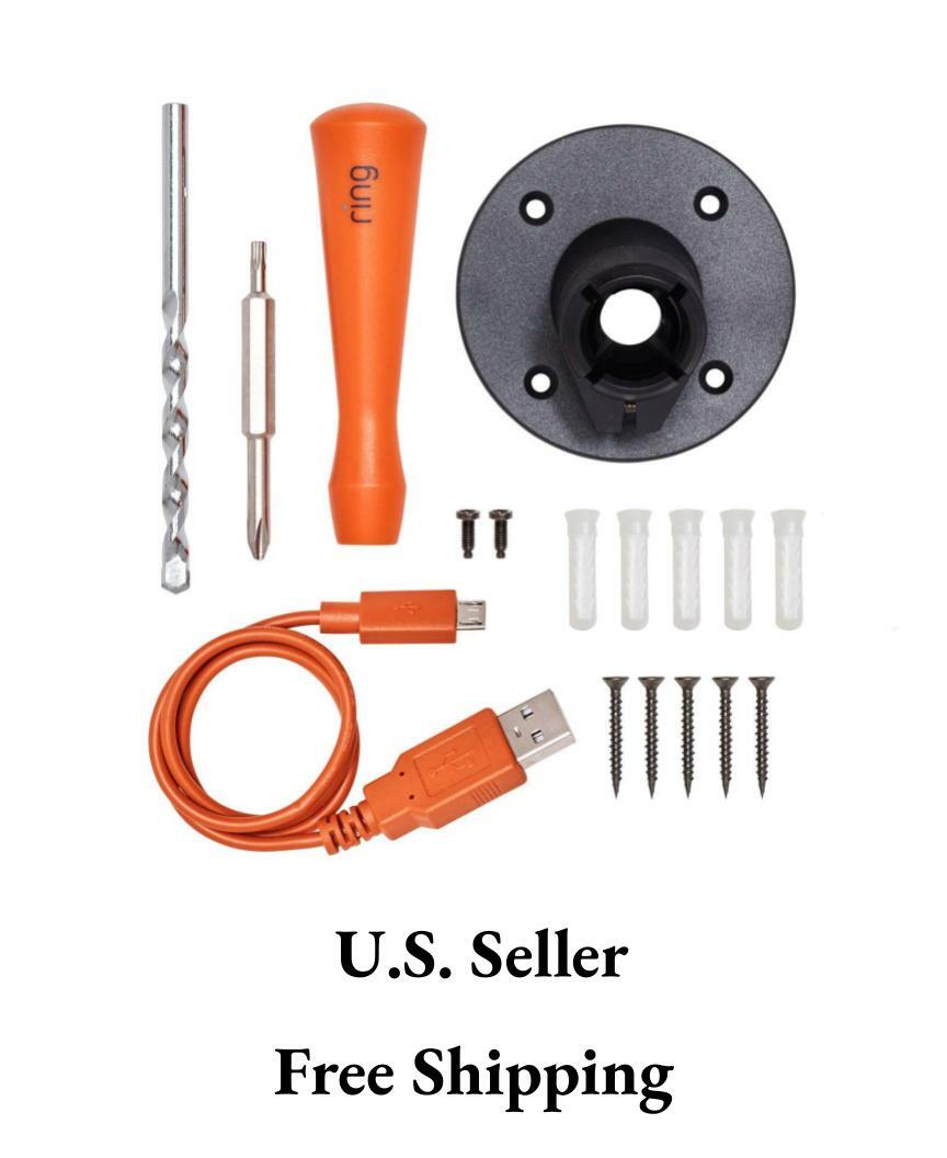 RING Spotlight Cam Battery BLACK Spare Parts Kit FREE