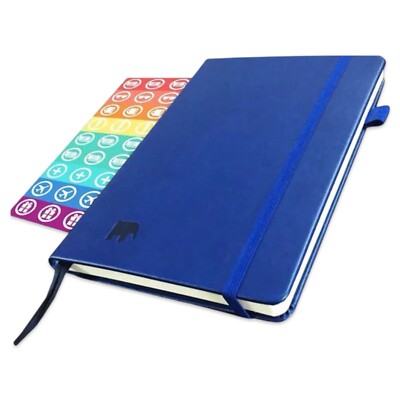 Der einfache Elefant Planer - blau A5 Papercode entworfen in NYC