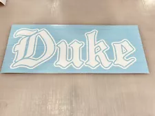Duke Blue Devils Die-Cut Vinyl Decal/“Sticker” (NOT Printed) Many Sizes/Colors