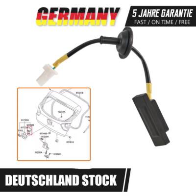 Heckklappen Griff Taster Mikro Schalter für Kia Rio III Picanto 2011 81260-1W220