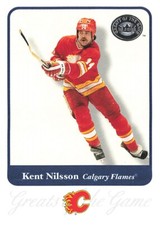 2001 Fleer Greats of the Game #89 Kent Nilsson Calgary Flames