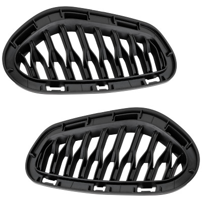  Rear, Driver and Passenger Side Bumper Grille For Dodge Charger 2020-2023