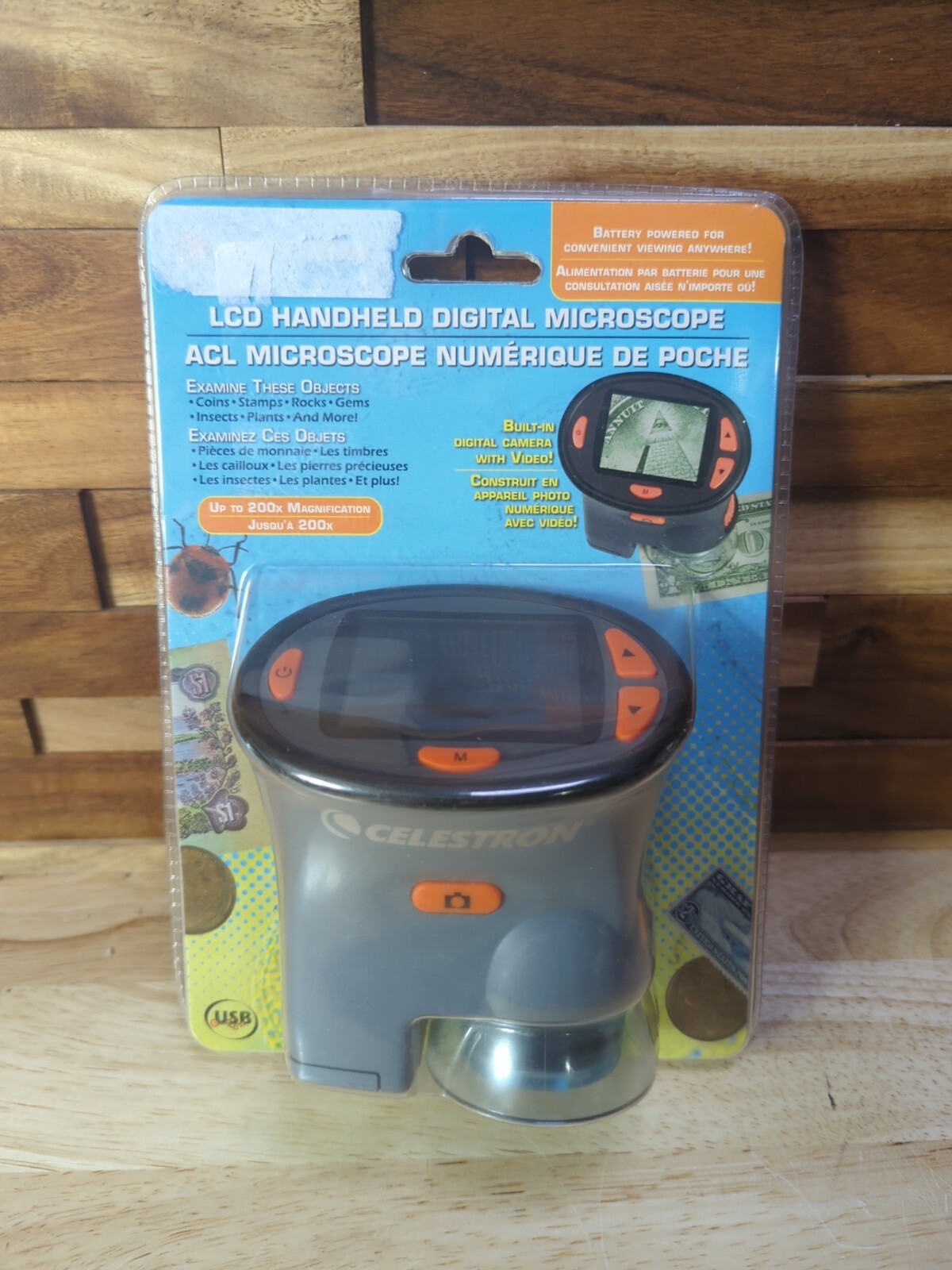 Celestron NEW LCD Portable Handheld Digital Microscope 