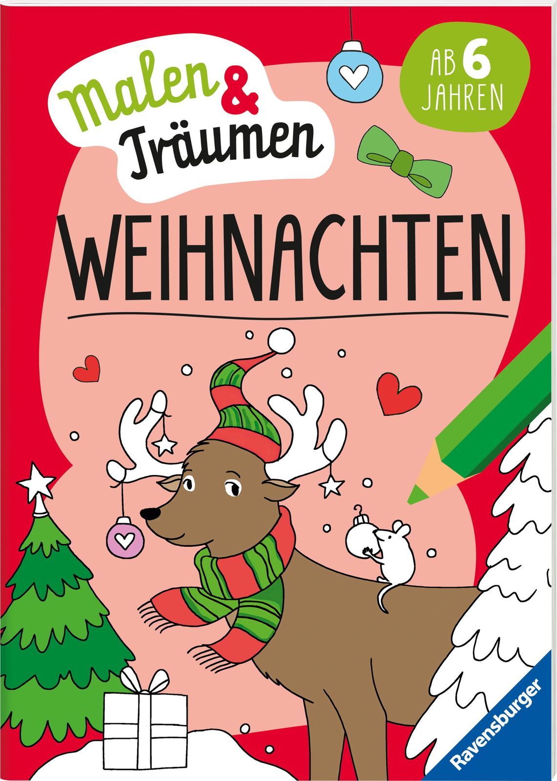 Thumbnail - Ravensburger Buch Kreativität Weihnachten Malen & Träumen 48926