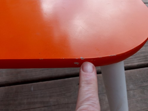 Orange KidKraft Wooden Toddler/Child's Stool - Picture 2 of 8