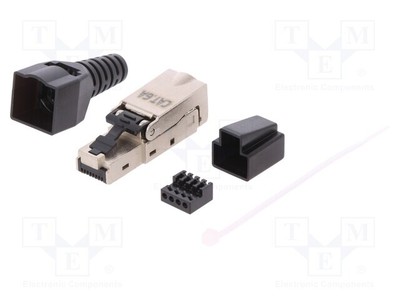 Male PIN: 8 System: 8p8c Cat: 6a Shielded RJ45 Straight MP0044 RJ Connector