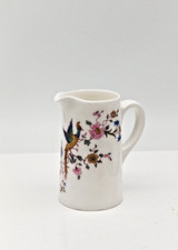 Royal Doulton Cream Pitcher Bird of Paradise Furness Bermuda Line Pattern