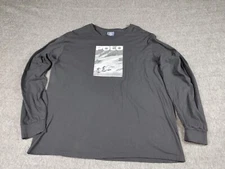 Polo Sport Ralph Lauren Shirt Mens XL Black Vintage Explorers 90s Graphic Print