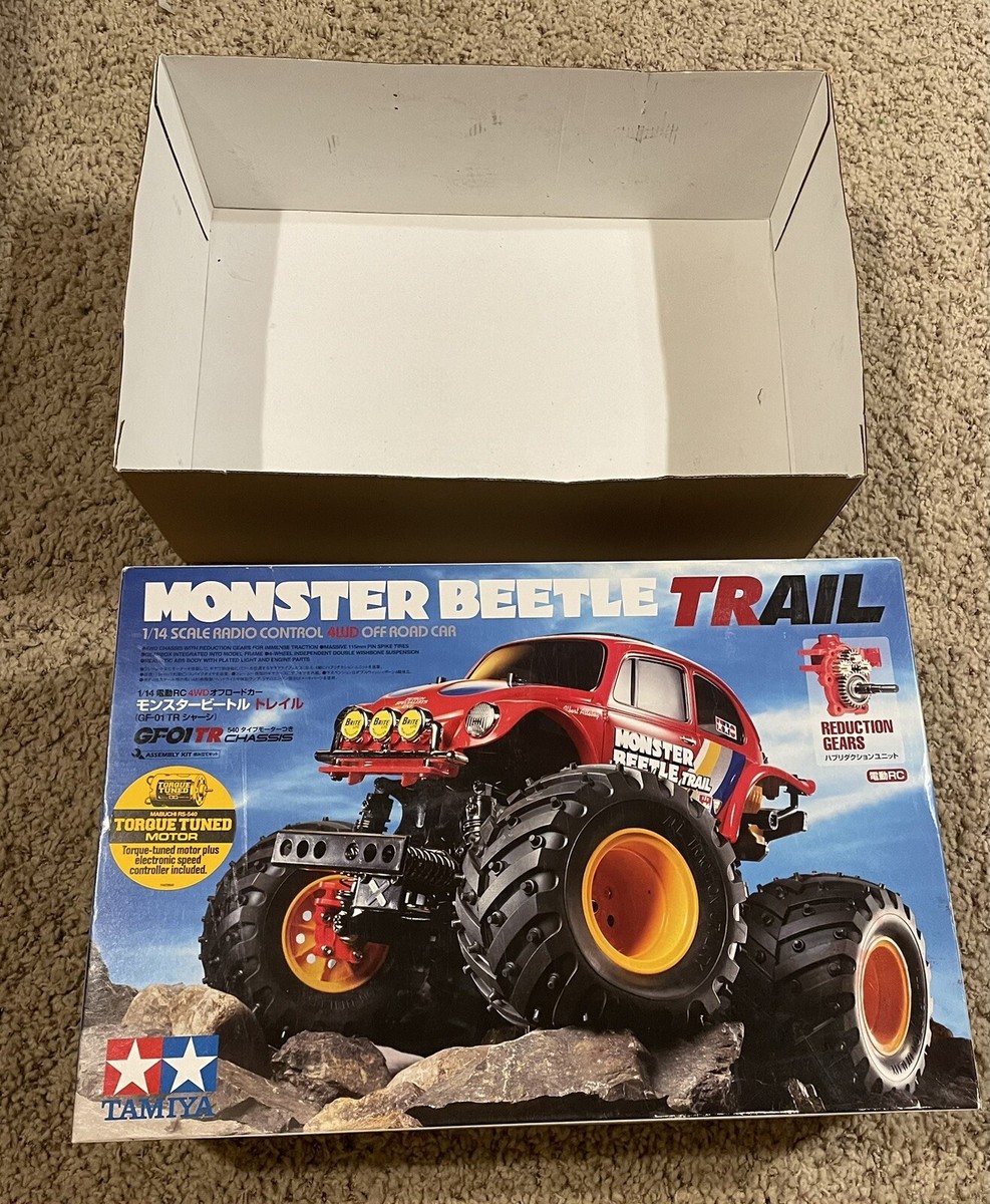58672 Tamiya Monster Beetle Trail Chassis -Empty Box GF01-TR | eBay