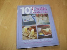 101 Crafts Under $10 Easy to Make Craft Design Guide Book Home Decor Gifts 