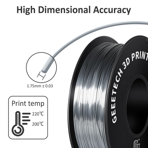 Standard PLA Filament 1kg 1.75mm 3D Printer Plastic Material, Accuracy 0.03mm - 第 1/23 張圖片