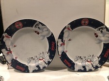 Vintage 1998 Coca Cola Polar Bear Collector Plate Dish 10.5" Diameter Gibson