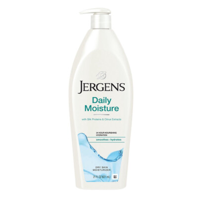 Jergens Daily Moisture Moisturiser Dry Skin Hydrati Body Lotion 21