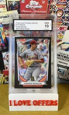 2014 BOWMAN BLACK ANDREW MORALES ROOKIE #DP76 RARE PGA 10 GEM MINT C STORE READ