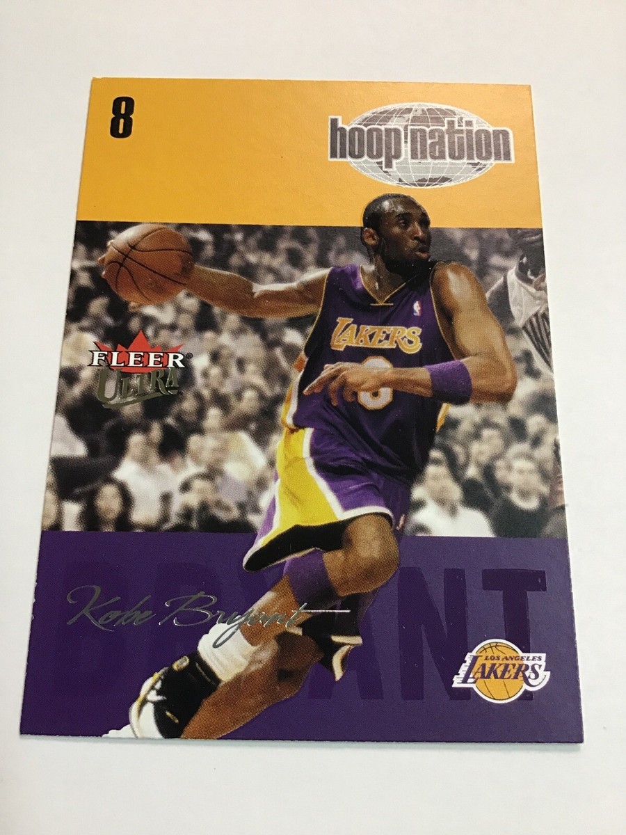 2004 Fleer Ultra Kobe Bryant Hoop Nation 2 Of 15hn Basketball Card