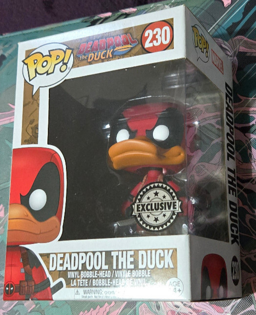 En Oferta Funko Pop Marvel Nº 230 Deadpool El Pato Exclusivo