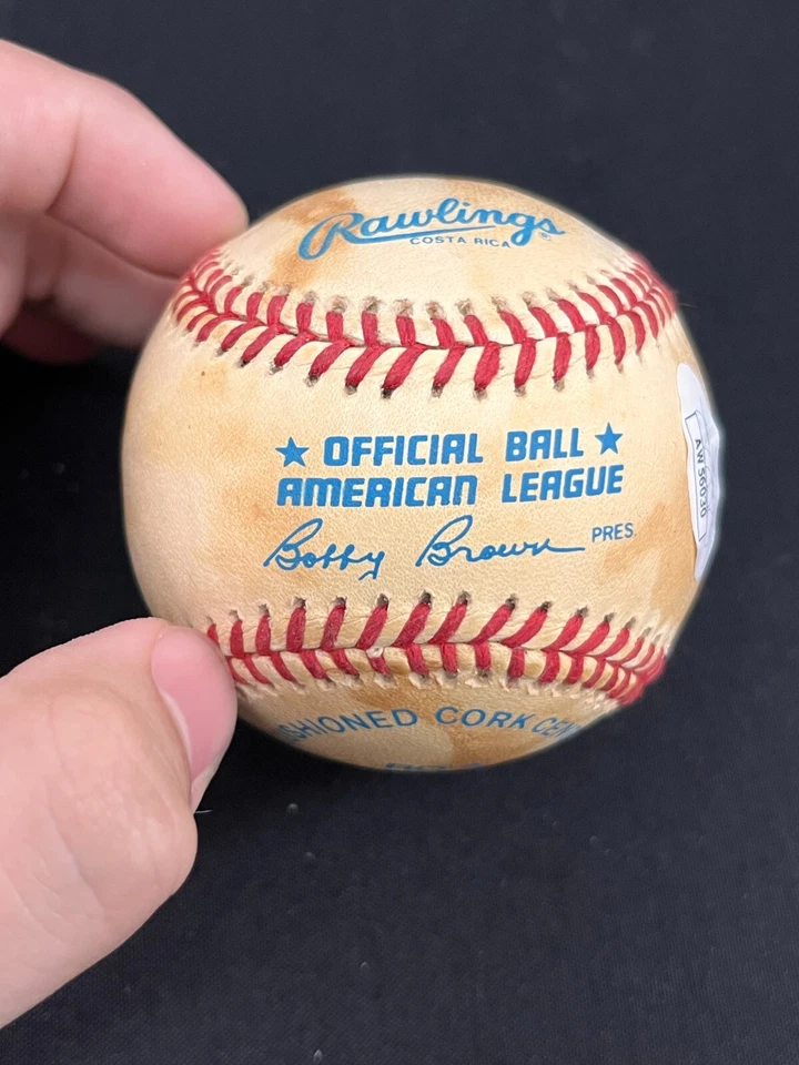 Dave Winfield Hand Signed Autographed Rawlings Baseball JSA/COA WM AA 93024 - Image 4 of 4