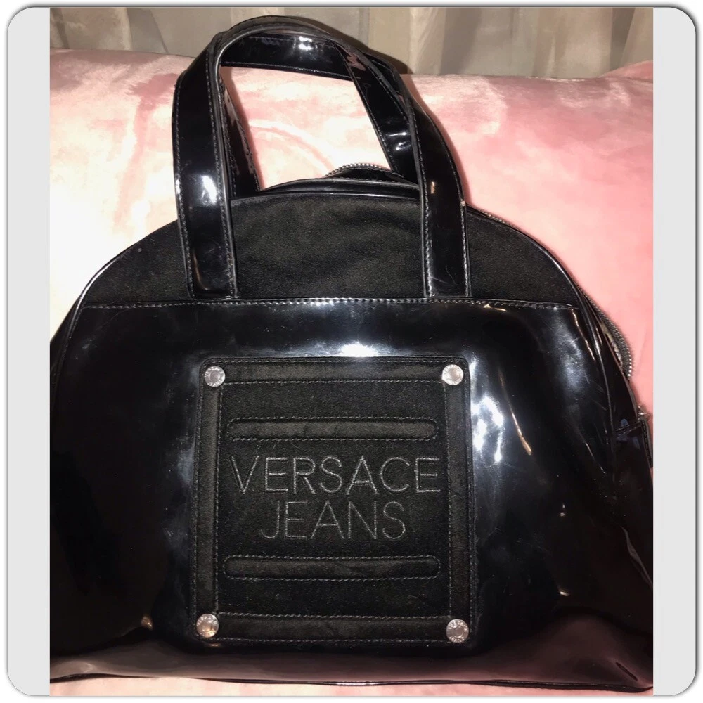 Versace Patent Leather Handbags