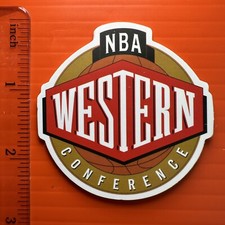 Western Conference NBA Basketball Color Sports Decal Sticker (Free Shipping)