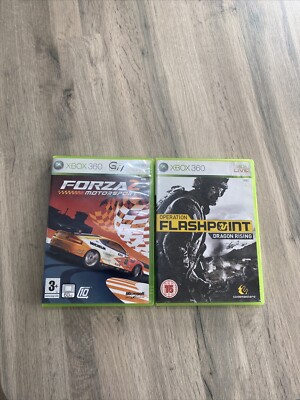 Operation Flashpoint: Dragon Rising And Forza 2 Motorsport Microsoft Xbox 360)